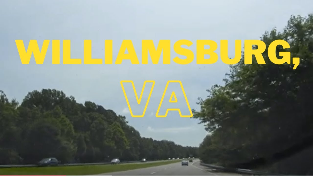 Driving around the non-tourist side of Williamsburg, VA. Manejando por un lado no turístico VA.