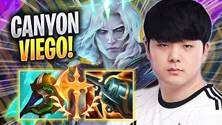 CANYON TRIES VIEGO WITH NEW ITEMS! - DK Canyon Plays Viego JUNGLE vs Nidalee! | Season 2023