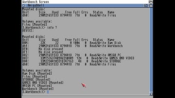 Workbench 3.1 Guide 4/12 - Tour of the 