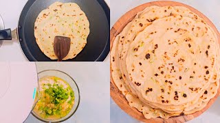 5 Minute Garlic Flatbread 😍 Soft & Moist No Knead Recipe #garlicflatbread #garlicnaan  #chapati  screenshot 4