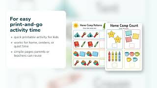 Cozy Home Camp Pages Home Camp Activity Pages Printable PDF Etsy 11