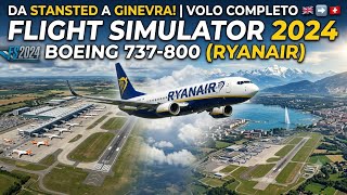 EGSS Stansted to LSGG Geneva B738-800