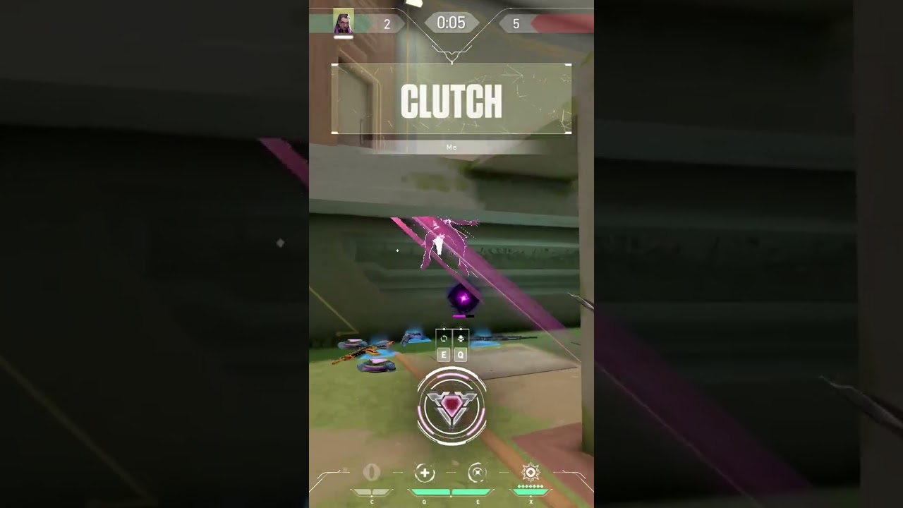 When You Can Only Clutch | #r1v3r #valorant #valorantclips