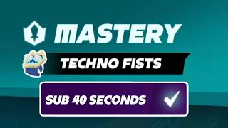 Mo.Co Techno Fists Mastery Basic Dojo Sub 40 seconds