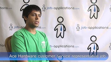 Ace Hardware Interview - Customer Service Representative