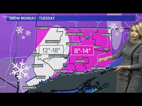 Weather Watch: Nor'easter today into Tuesday with heavy snow and strong wind