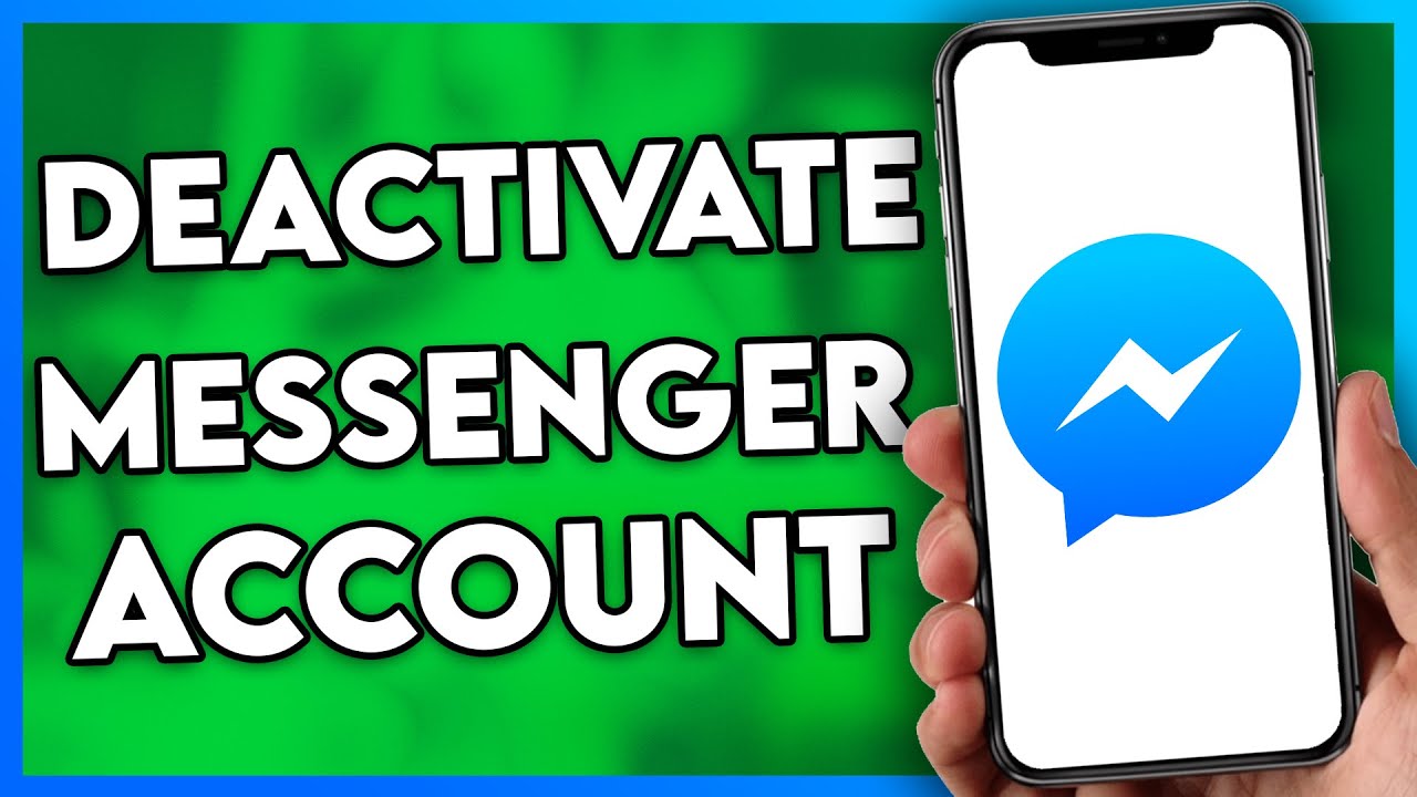 How to Deactivate Messenger (Step By Step) YouTube
