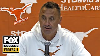 Postgame Interview: Steve Sarkisian on playing in The Big House, Texas' Week 2 win over Michigan