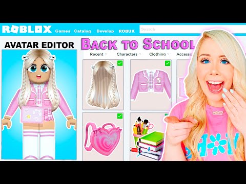 CREATING A BACK TO SCHOOL ROBLOX ACCOUNT!
