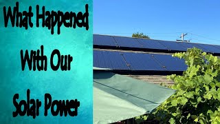 What Happened With Our Solar Power