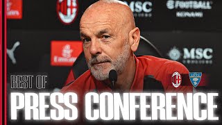 #MilanLecce | Coach Pioli | Best of Press Conference