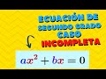 ECUACIÓN SEGUNDO GRADO CASO 2 FORMA x^2+bx - Curso para Examen de Admisión TECNM Evaluatec
