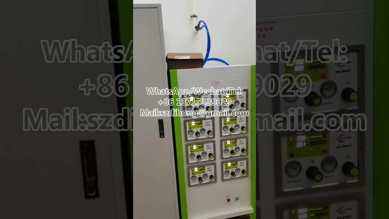 Powder coating reciprocating machine