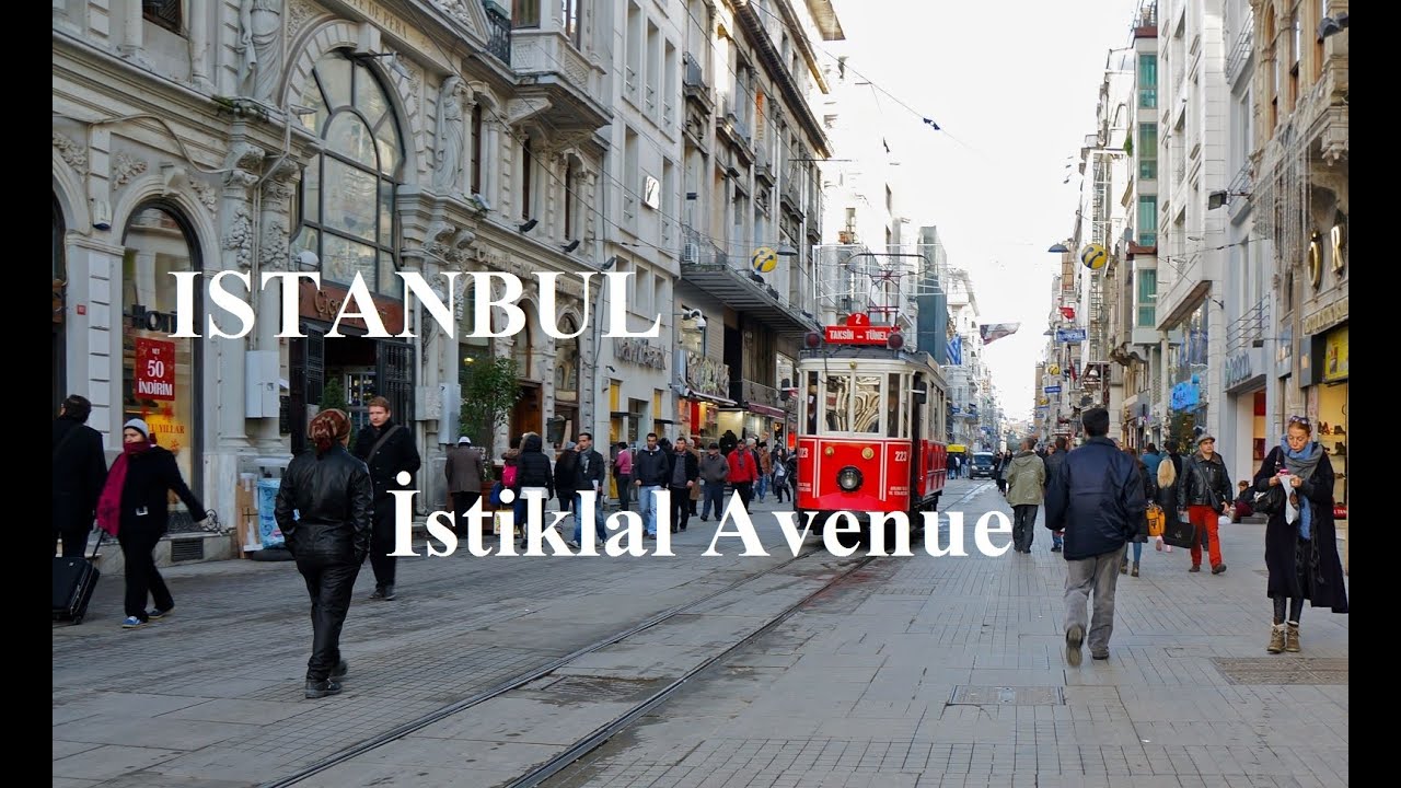 Turkey/İstanbul (Walking tourİstiklal Avenue) Part 58 YouTube