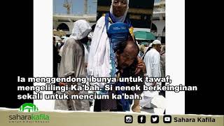 Video Kisah Haru, Para Jamaah Yang Menggendong Ibunya Selama Pelaksanaan Ibadah Haji