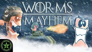 THE BATTLE OF WINTERFELL - Worms W.M.D. - Worms MAYhem | Let's Play