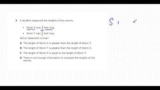 Detailed 3rd Grade STAAR Math Test Prep: TEA Released Questions 1-4 Profile