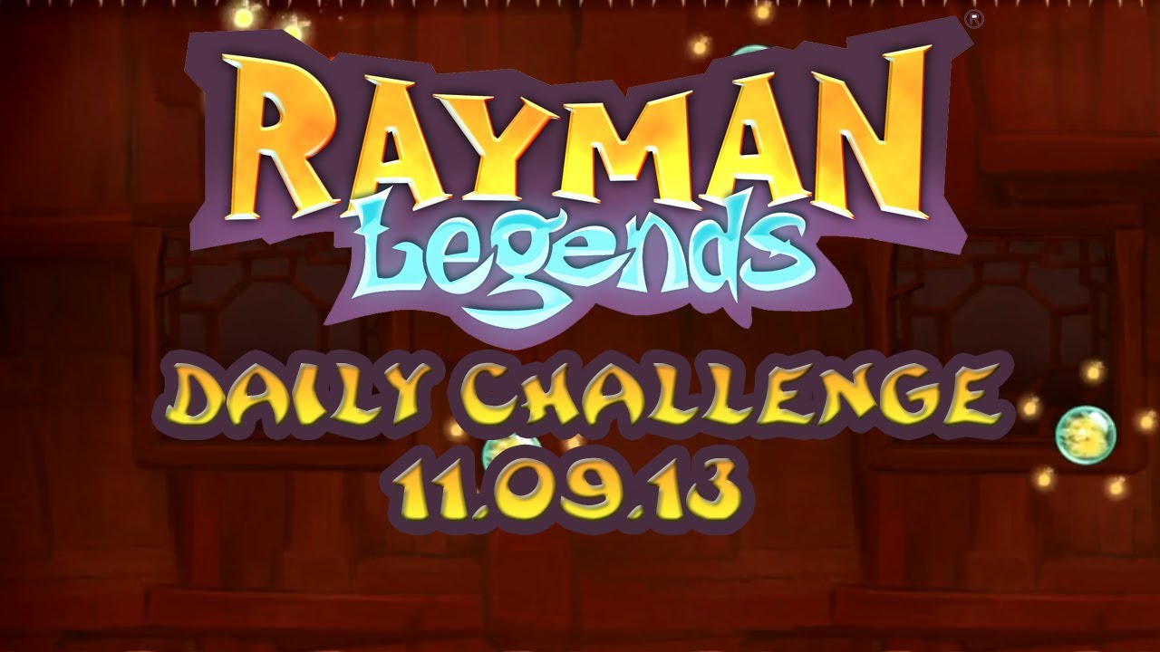 Rayman Legends Daily Challenge 11.09.13 - Gold Cup - The Dojo