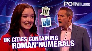 3 Zero Score Answers! What UK Cities Have Roman Numerals As Letters In Their Names? | Pointless screenshot 4