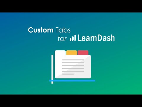 Custom Tabs for LearnDash Plugin | by ldninjas.com