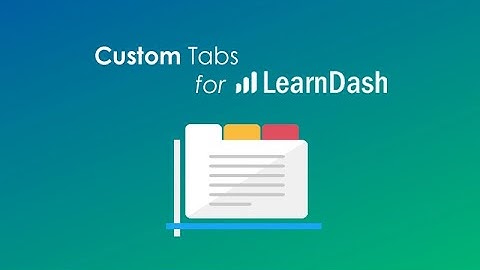 Custom Tabs for LearnDash Plugin | by ldninjas.com
