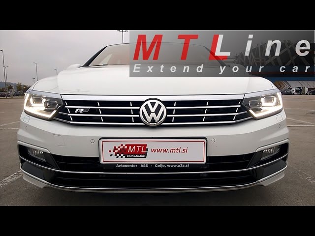 VW Passat B8 - LED Premium headlights - how do they work? - High LED luči - kako delujejo? -