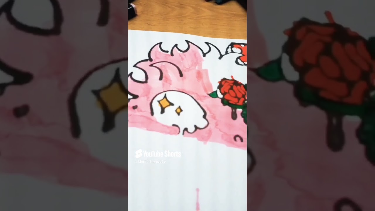 Dragon puppet design being made