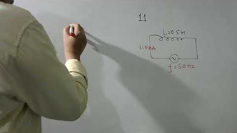 A pure inductor has a reactance of 22 Ω at 200 Hz A. C. line. What would be its reactance at 50 Hz