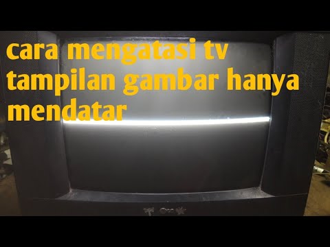 3 Cara Mudah Memperbaiki Tv Bergaris Horizontal Pusat Belajar Servis Elektronik
