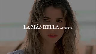 Afrodisiaco - La más bella [letra]