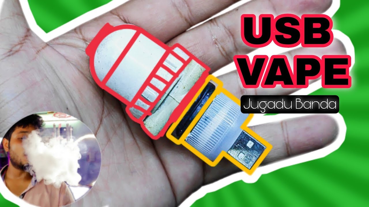 how to make USB VAPE at home DIY VAPE for powerbank. YouTube