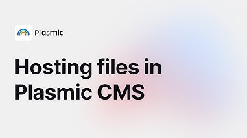 Host static files in Plasmic CMS