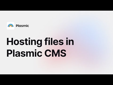 Host static files