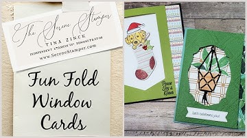 Fun Fold Window Cards