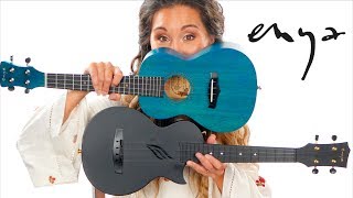 Black or Blue? Enya NOVA U and EUC-25D BU Ukulele Review