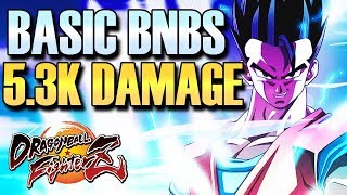 Adult Gohan Combos - Basic Bnbs Dragon Ball Fighterz