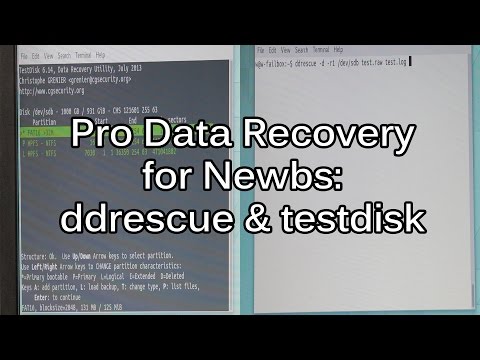 Data Recovery Tutorial
