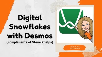 Digital Snowflakes with Desmos (compliments of Steve Phelps)