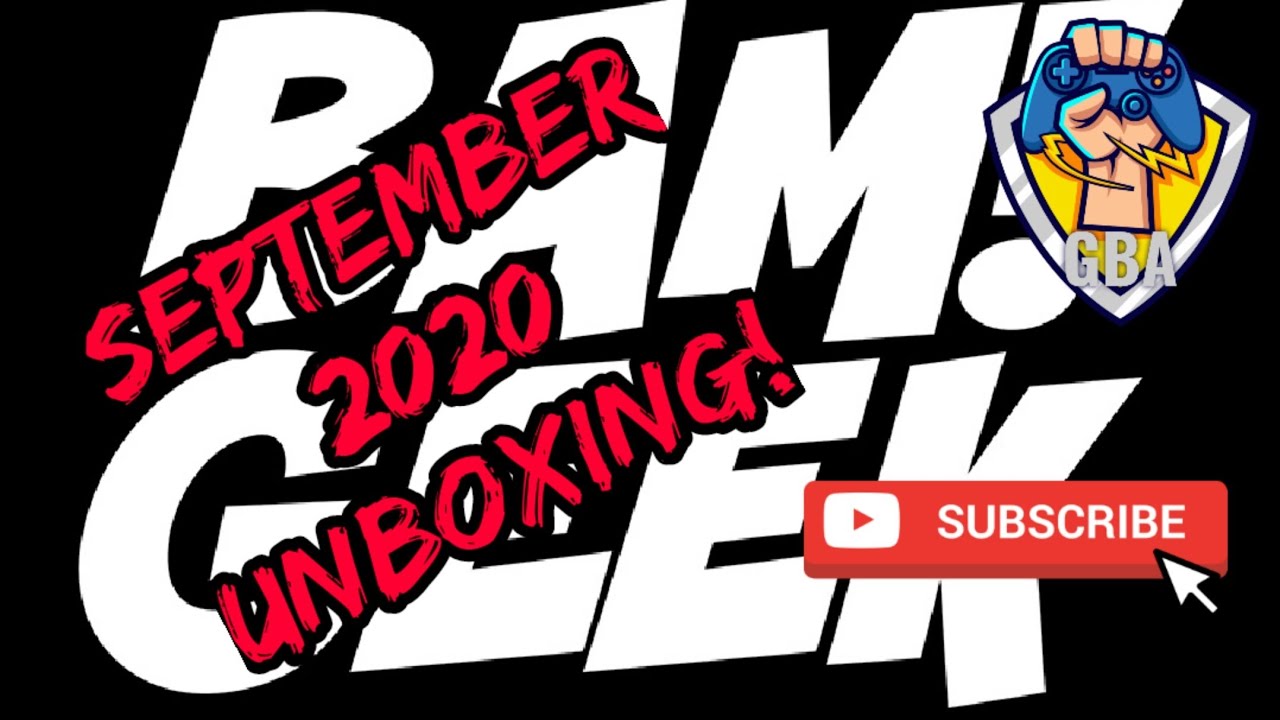 September 2020 Bam Box Unboxing!  Pop Culture Mystery Box!  GBA Episode 145