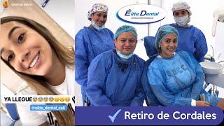 Testimonio NATALIA GIRALDO en ÉLITE DENTAL - Retiro de Cordales