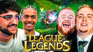 DAS ERSTE MAL WIRKLICH IN LOL😂🥲 mit Mcky, Kroko und Willy🔥 LOL lernen mit dem Toty🤯