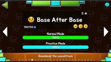 [4K] Geometry Dash Level Series #5 Base After Base