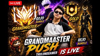 GRANMASTER PUSH IN BR ⭐🚀GO FOR 100K 🔥😎🖥#shortslive #verticallive #freefire #shortsfeed #thulung