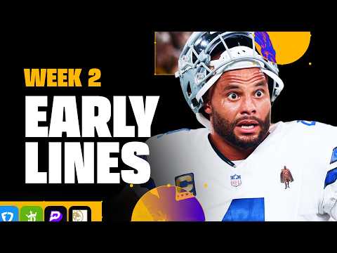 NFL Week 2 Early Picks & Line Movement Predictions (2026)