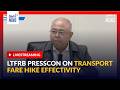 LIVE - LTFRB presscon on transport fare hike effectivity (Mar. 17,... - Replay | GMA Integrated News