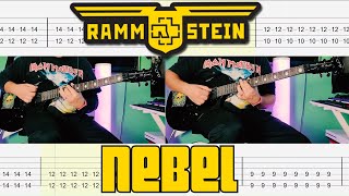 Rammstein - Nebel Guitar Cover Tab