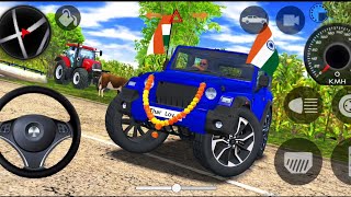 Modified Mahindra Thar Car Games: Indian Cars (Gadi Wala Game) - Car Game Android Gameplay 2026 screenshot 2