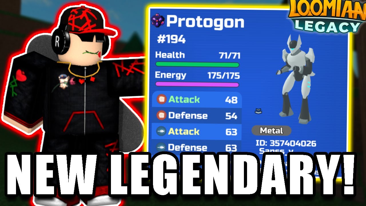 How To Get The New Legendary Loomian Protogon Loomian Legacy - accumula town roblox id pictures