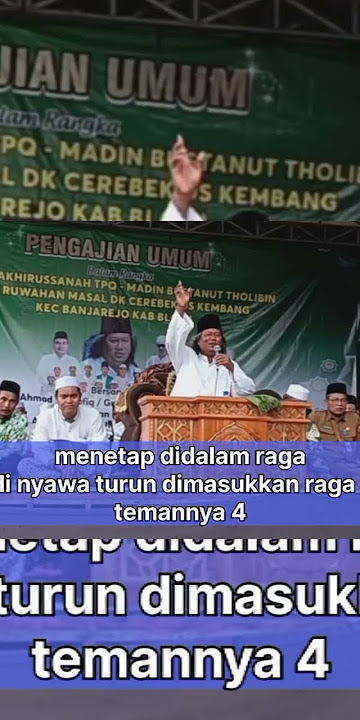 Tembang mocopat itu apa? #pengajianlucugusmuwafiq