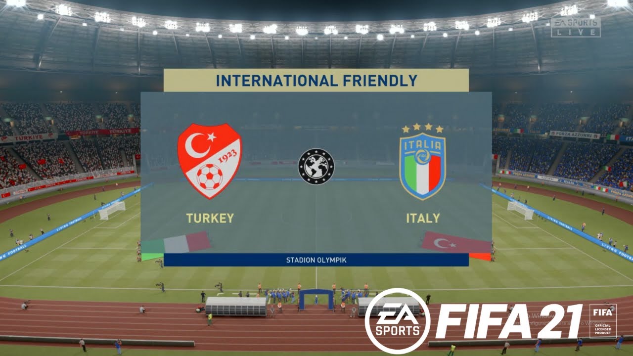 Turkey vs Italy - FIFA 21 (UEFA Euro 2021)